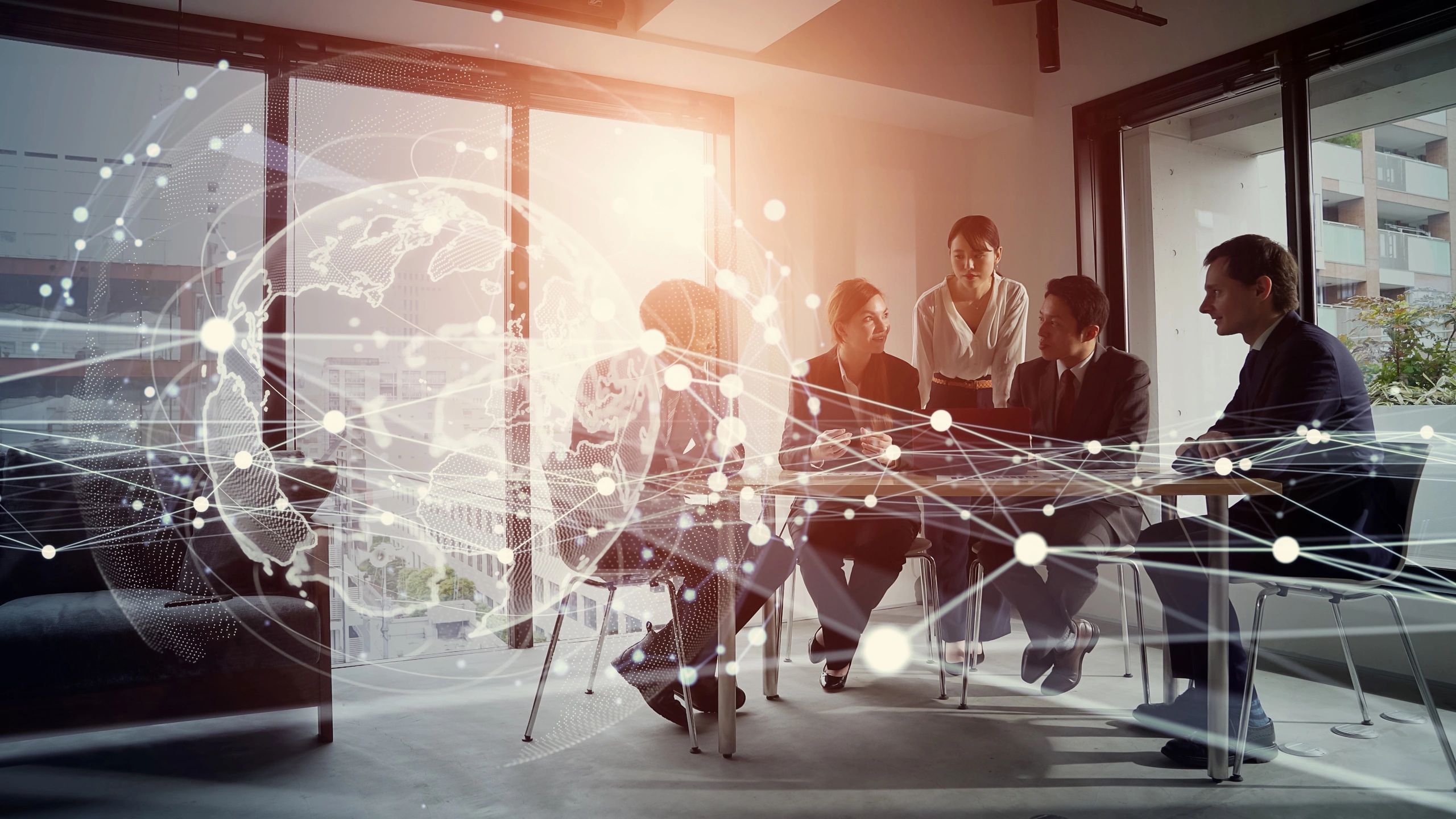 business team international trade